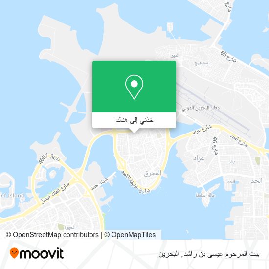 خريطة بيت المرحوم عيسى بن راشد