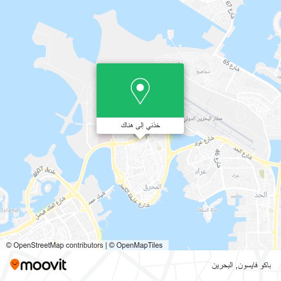 خريطة باكو فايسون