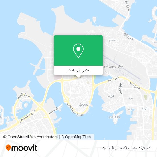 خريطة اتصالات ضوء الشمس