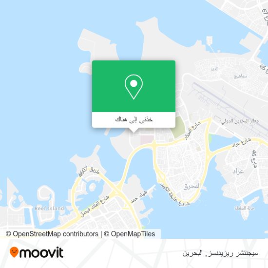 خريطة سيجنتشر ريزيدنسز
