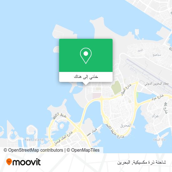 خريطة شاحنة ذرة مكسيكية