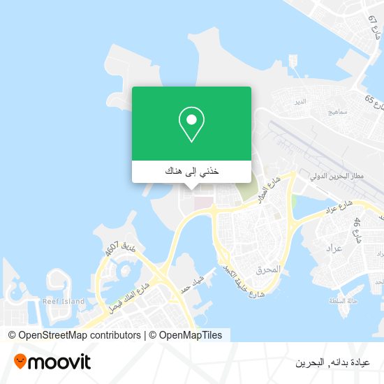 خريطة عيادة بدانه