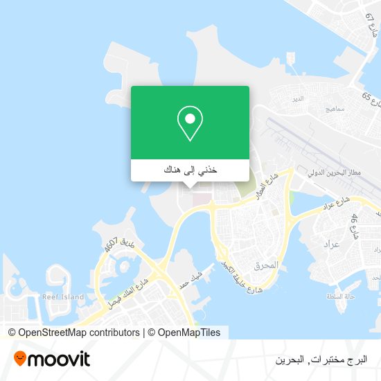 خريطة البرج مختبرات