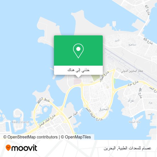 خريطة عصام للمعدات الطبية