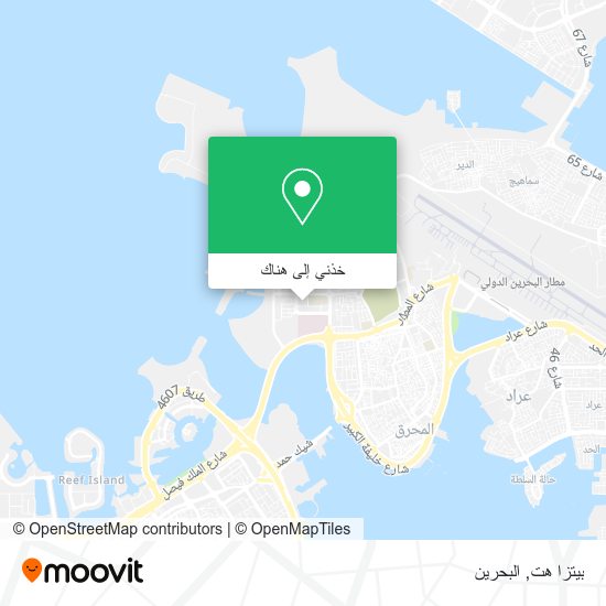خريطة بيتزا هت
