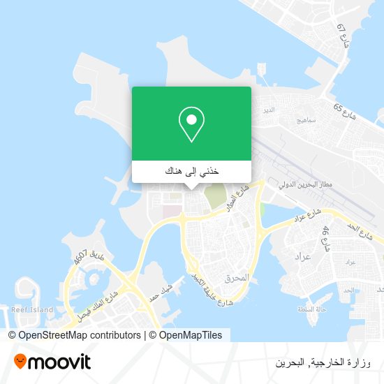 خريطة وزارة الخارجية