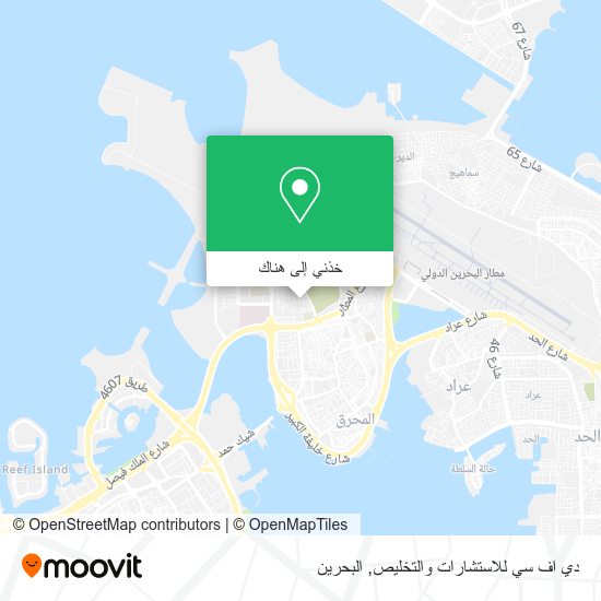 خريطة دي اف سي للاستشارات والتخليص