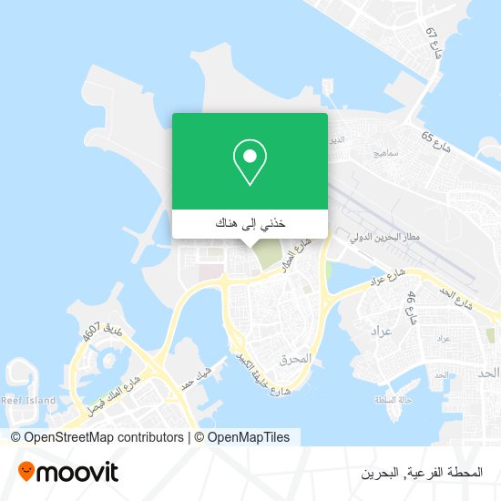 خريطة المحطة الفرعية