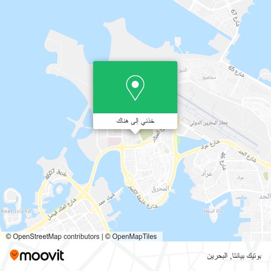 خريطة بوتيك بيانتا