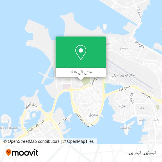 خريطة البسيتين