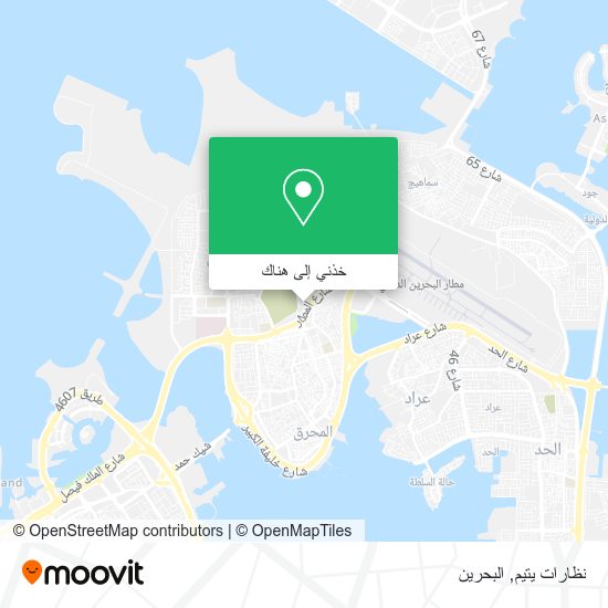 خريطة نظارات يتيم