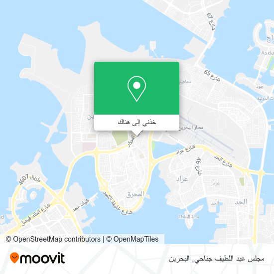 خريطة مجلس عبد اللطيف جناحي