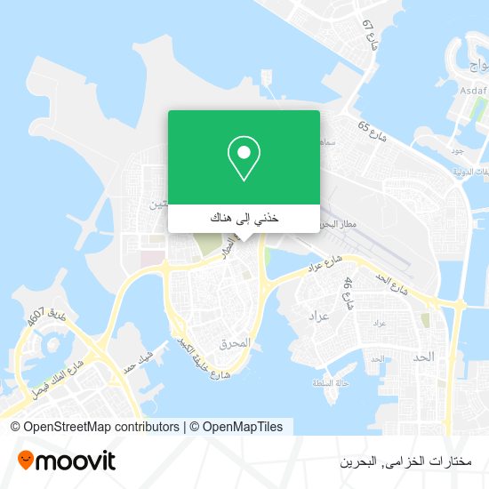 خريطة مختارات الخزامى