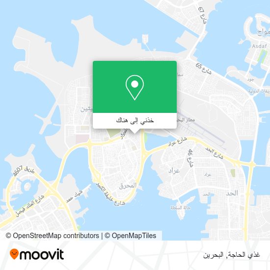 خريطة غذي الحاجة