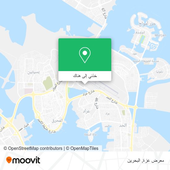 خريطة معرض عزة