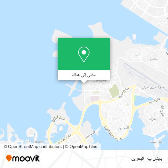 خريطة بايتس بيه