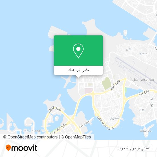 خريطة أعطني برجر