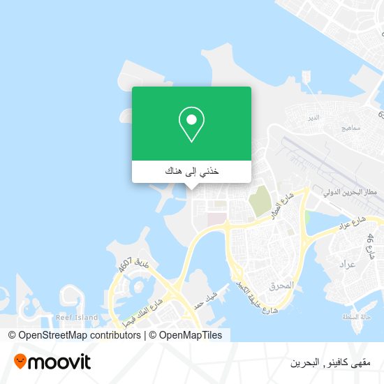 خريطة مقهى كافينو