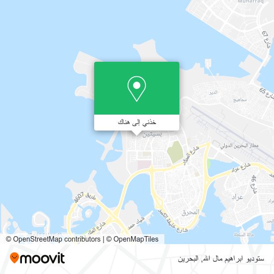 خريطة ستوديو ابراهيم مال الله