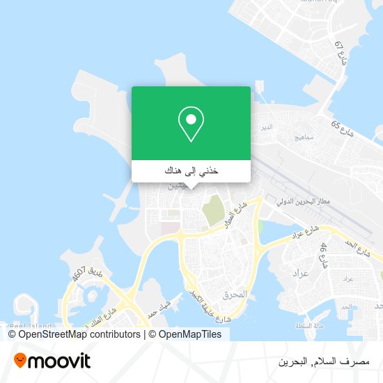 خريطة مصرف السلام