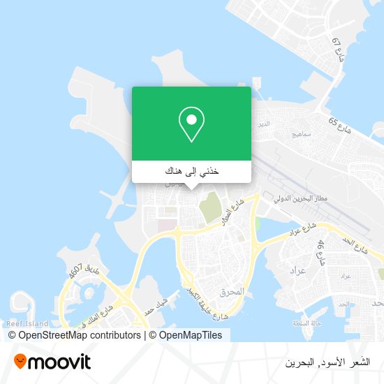 خريطة الشَعر الأسود