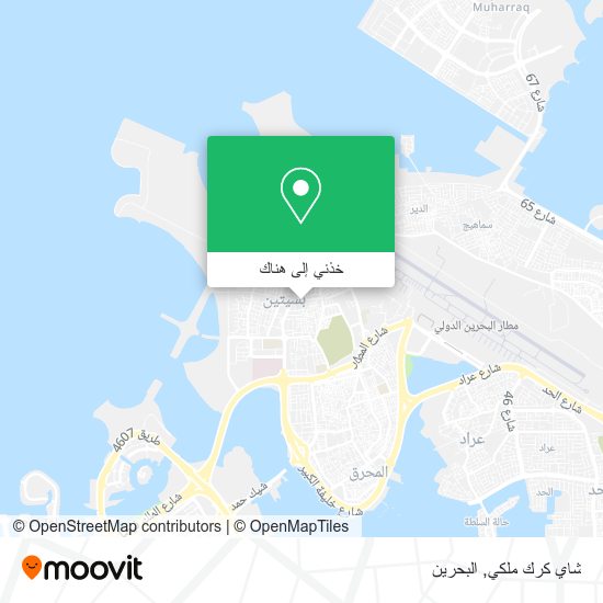 خريطة شاي كرك ملكي
