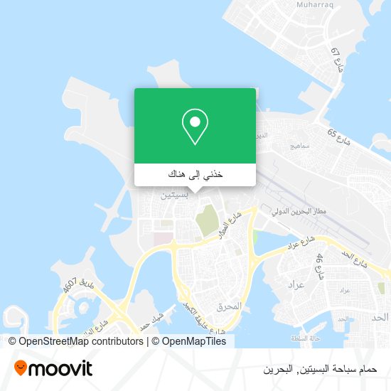 خريطة حمام سباحة البسيتين
