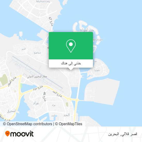 خريطة قصر قلالي