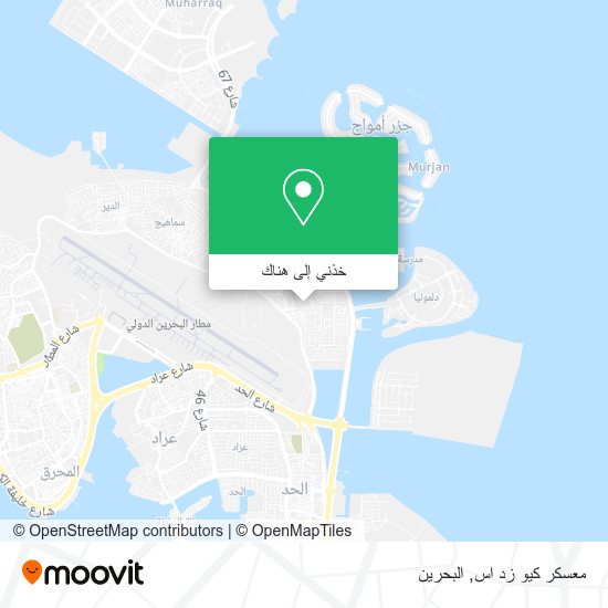 خريطة معسكر كيو زد اس