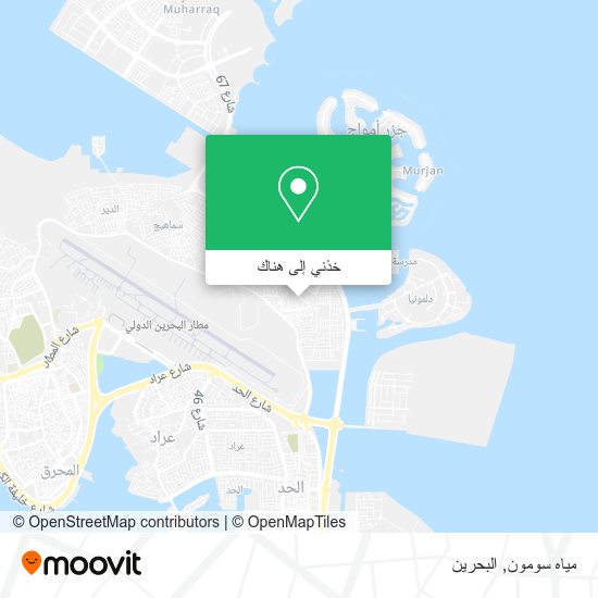 خريطة مياه سومون