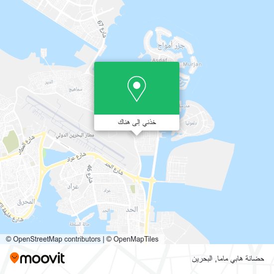 خريطة حضانة هابي ماما