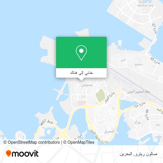 خريطة صالون ريترو