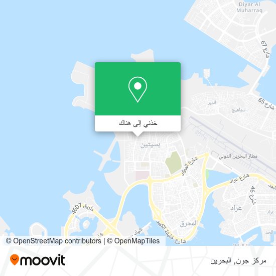 خريطة مركز جون