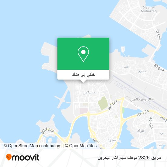 خريطة طريق 2826 موقف سيارات