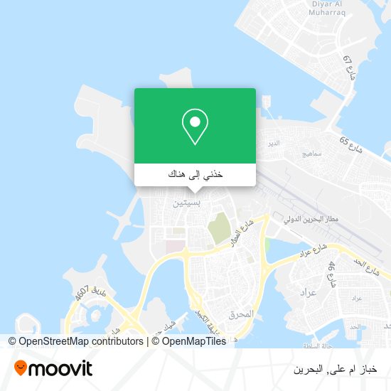 خريطة خباز ام على