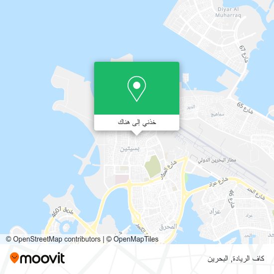 خريطة كاف الريادة