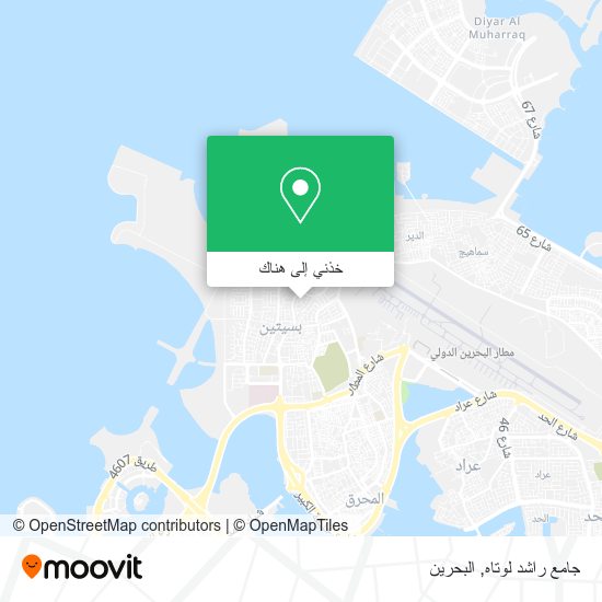 خريطة جامع راشد لوتاه