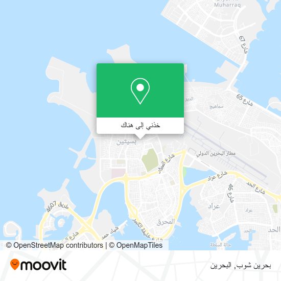 خريطة بحرين شوب