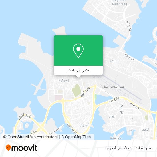 خريطة مديرية امدادات المياه