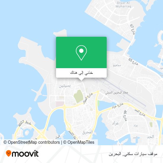 خريطة موقف سيارات سكني