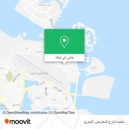 خريطة ملحمه شارع المعارض