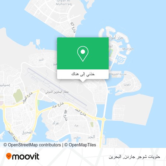 خريطة حلويات شوجر جاردن