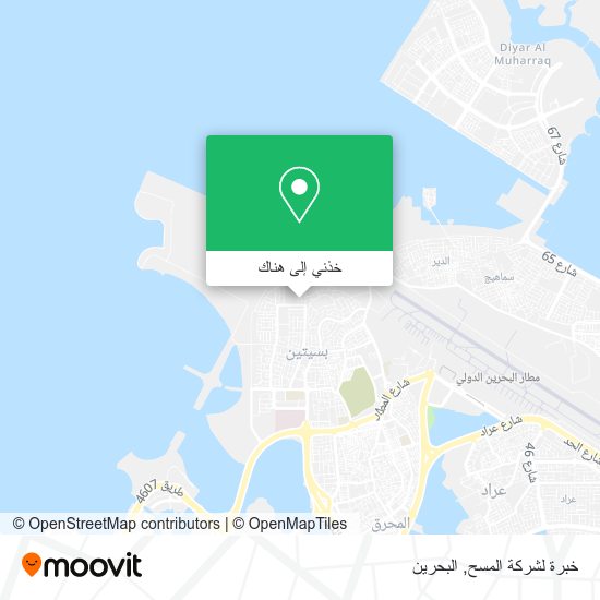 خريطة خبرة لشركة المسح