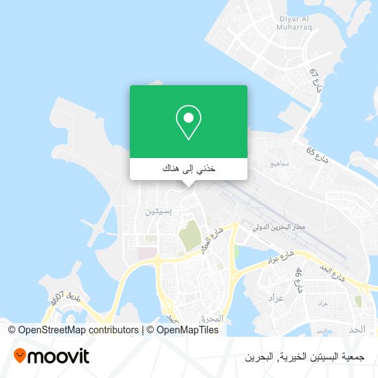 خريطة جمعية البسيتين الخيرية