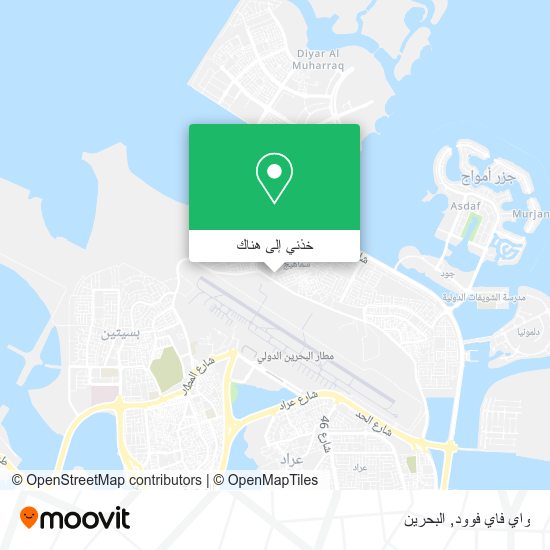 خريطة واي فاي فوود