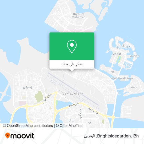 خريطة Brightsidegarden. Bh