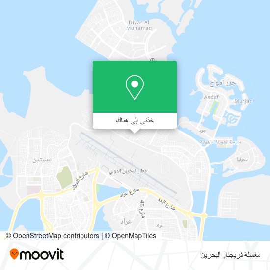 خريطة مغسلة فريجنا