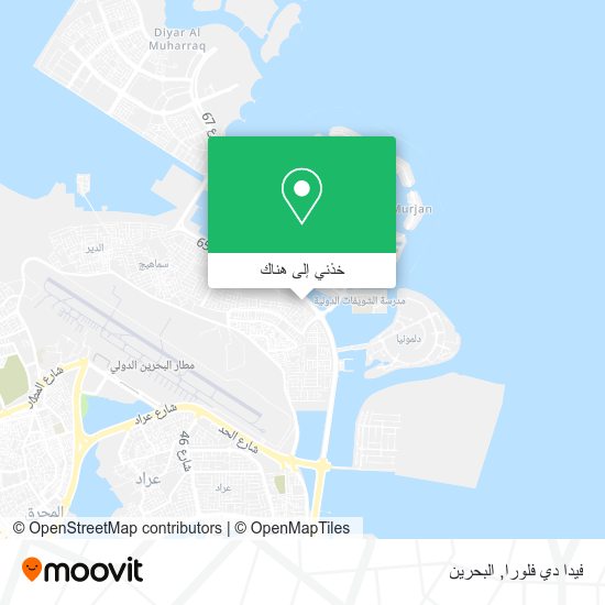 خريطة فيدا دي فلورا
