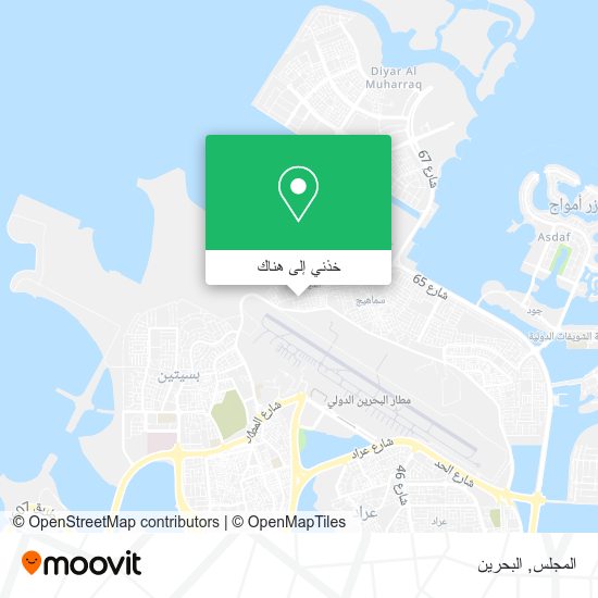 خريطة المجلس