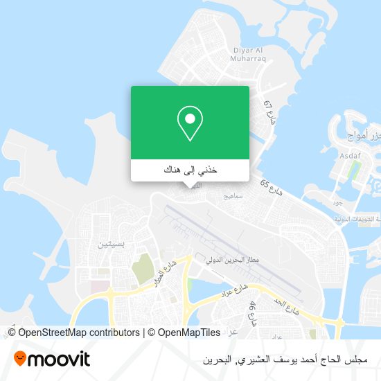 خريطة مجلس الحاج أحمد يوسف العشيري